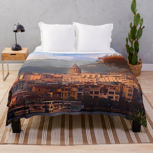 Item preview, village on the mountainside designed and sold by Jasmina Seidl.