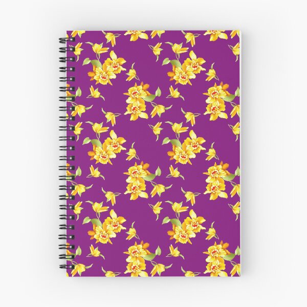 Item preview, Golden Daffodils on Purple designed and sold by GraphicAllusion.