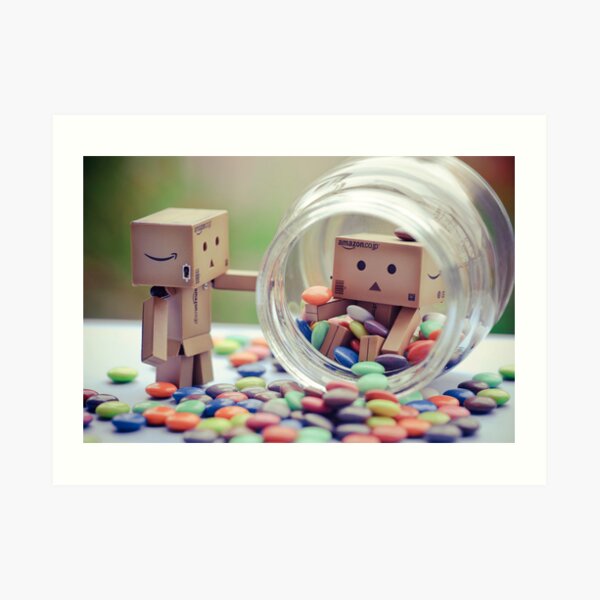caught in a cookie (sweets) jar... Art Print