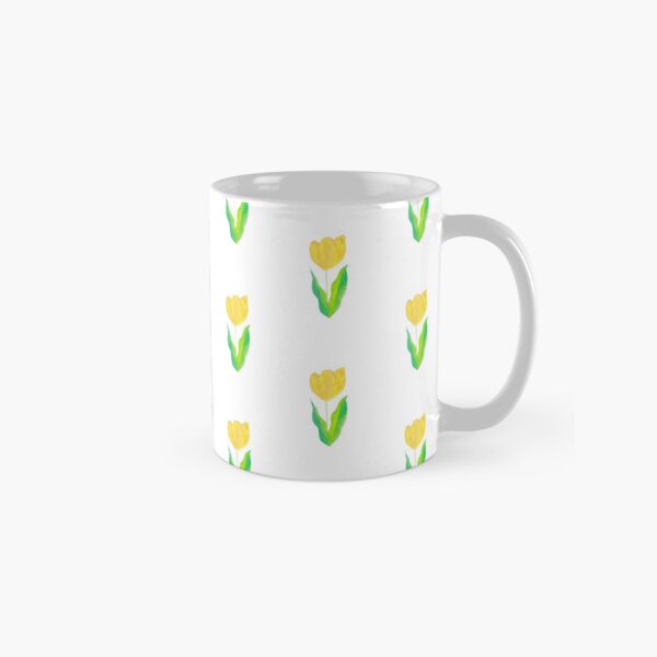 Flower Tulip Yellow Orange 42019 painting Classic Mug