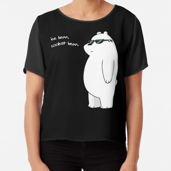 ice bear, coolest bear Chiffon Top