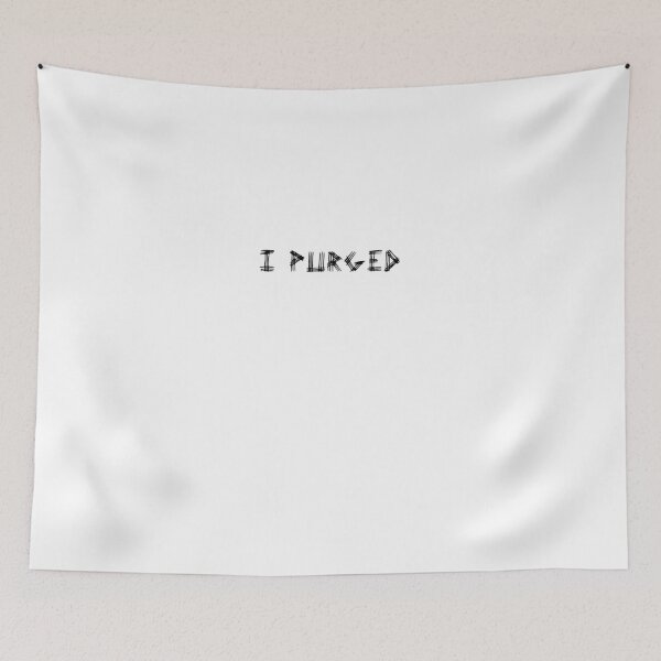 Item preview, I Purged designed and sold by Wannabe Art.