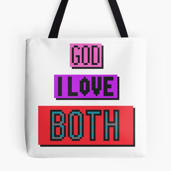 Item preview, God I Love Both designed and sold by MoMoJaJa.