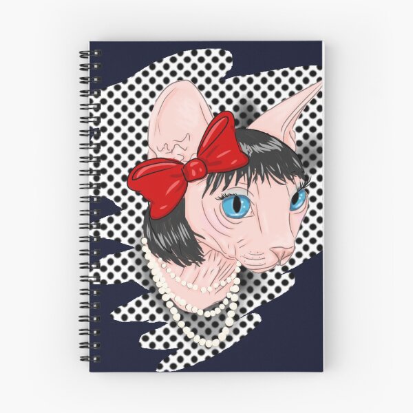 Item preview,  Pop Art Fashion Sphynx Cat designed and sold by DoodleMoose.