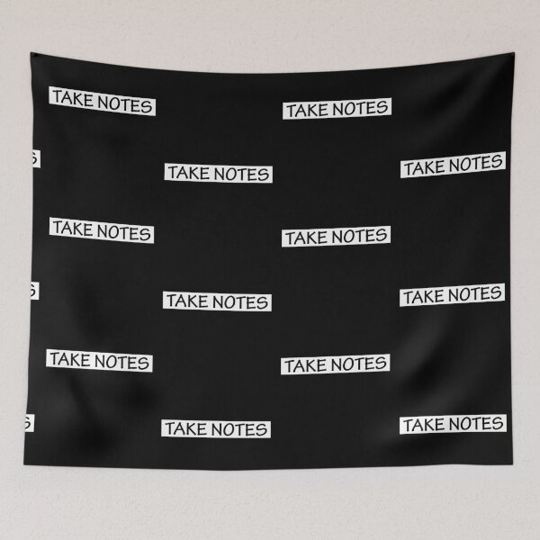 Item preview, Take Notes designed and sold by hiphopsmokeout.