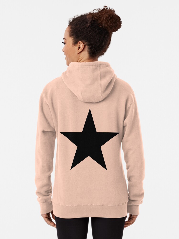 Star Hoodie Mint Velvet Pink Hoodie Mint Velvet Black Star Back