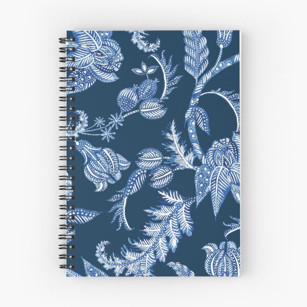 Item preview, ROYAL BLUE BATIK FLORAL designed and sold by Urbaun.