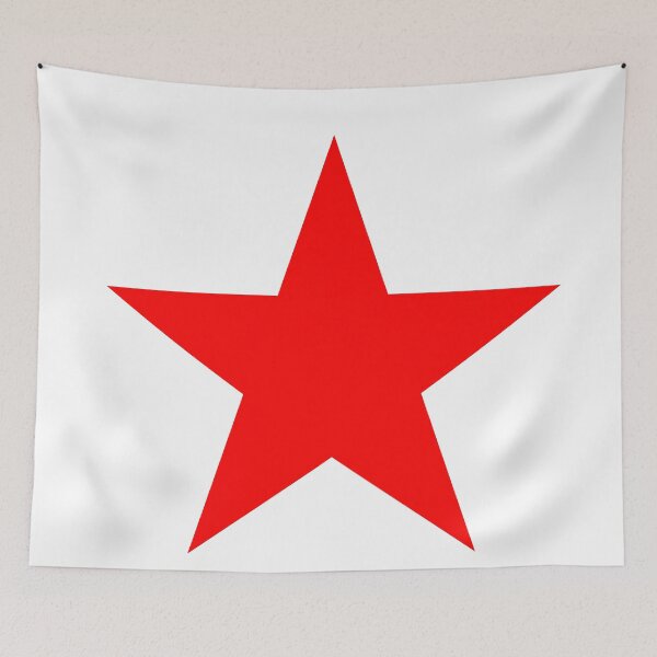Item preview, Red 5-pointed Star Symbol designed and sold by Andrew Browne.