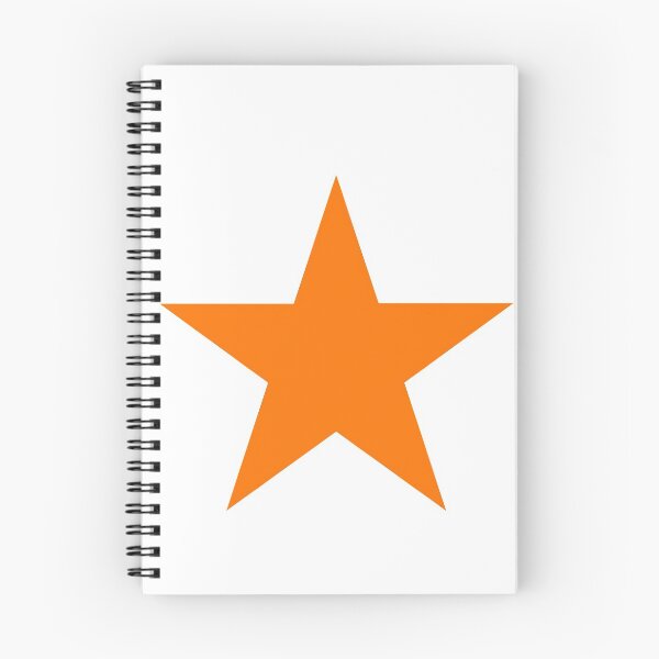 Item preview, Orange 5-pointed Star Symbol designed and sold by Andrew Browne.