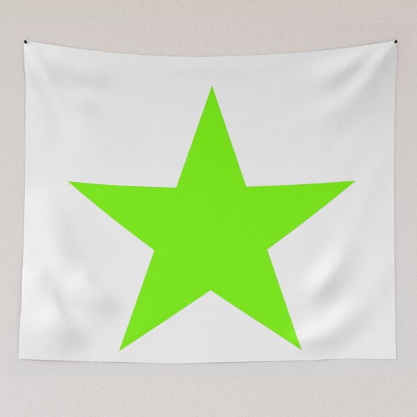 Item preview, Green 5-pointed Star Symbol designed and sold by Andrew Browne.