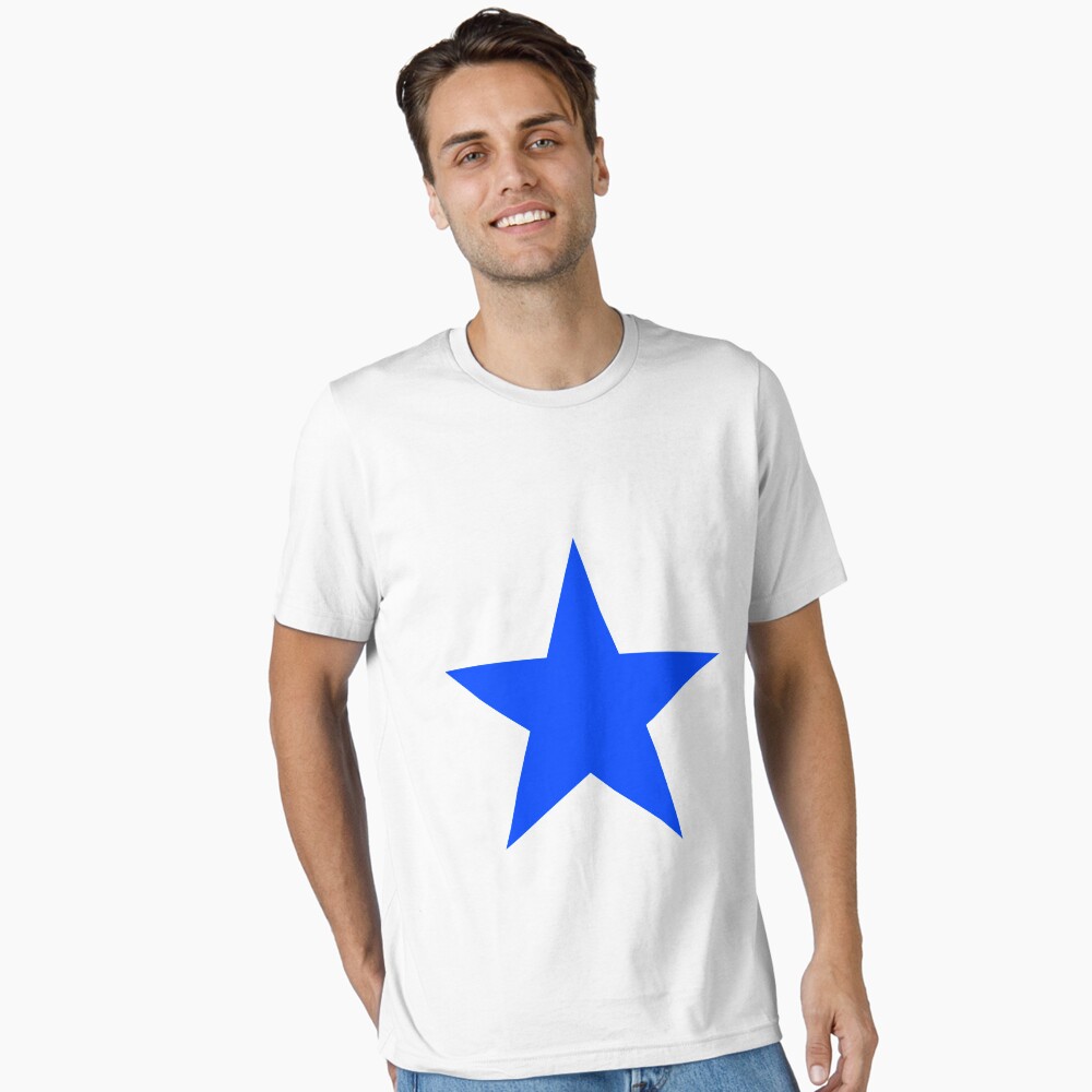 Blue 5-pointed Star Symbol