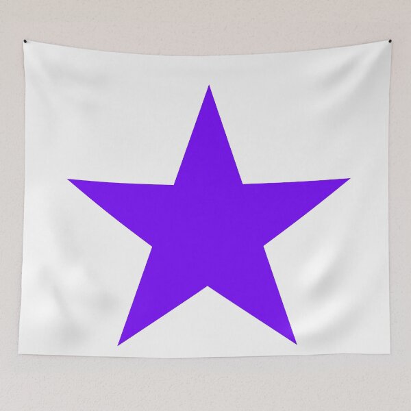 Item preview, Purple 5-pointed Star Symbol designed and sold by Andrew Browne.