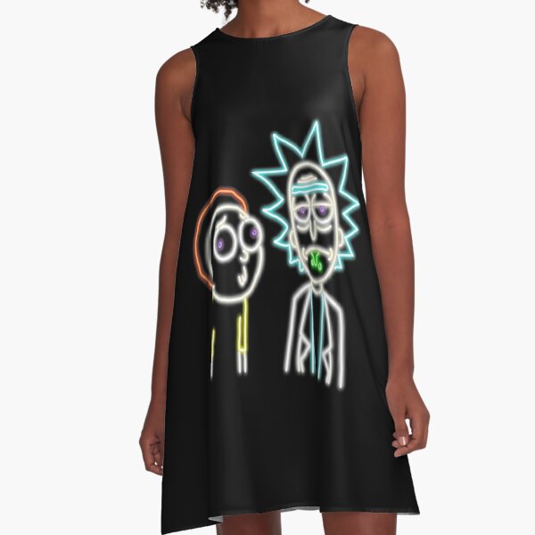 rick and morty collab clothing