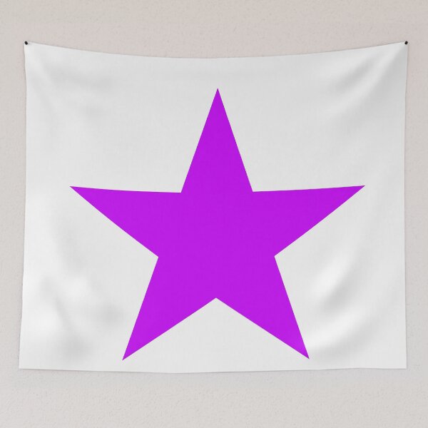 Item preview, Magenta 5-pointed Star Symbol designed and sold by Andrew Browne.