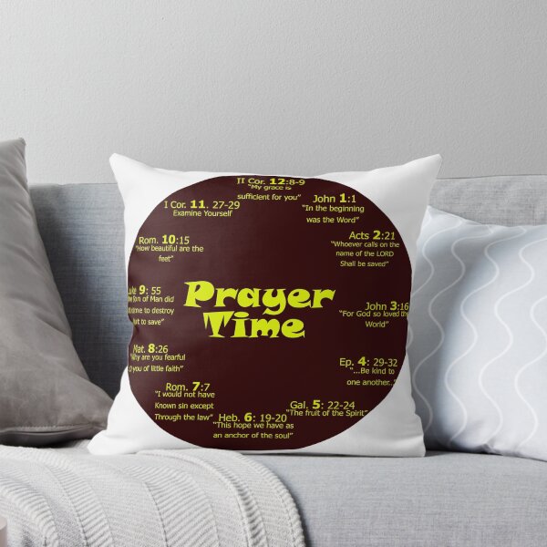Item preview, Prayer Time Clock Burgundy designed and sold by toddbrooney.
