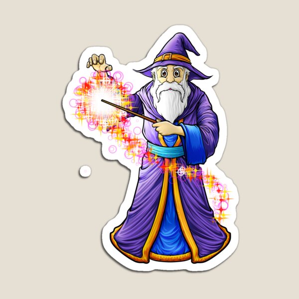 Wizard Magnets Redbubble - mushroom wizard roblox outfit