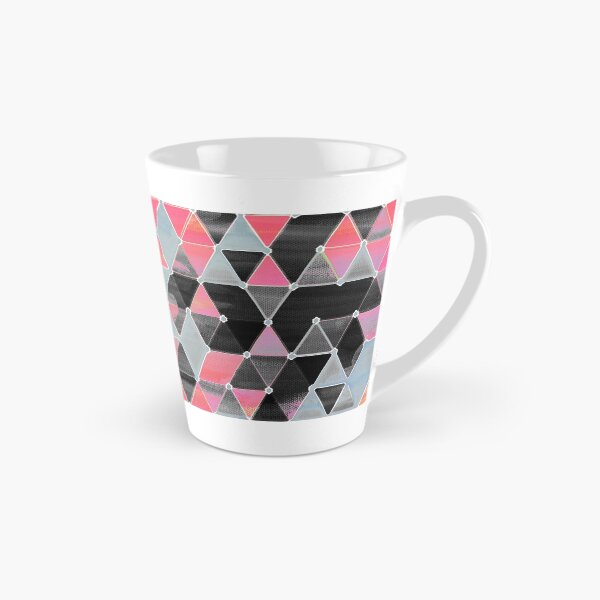 Item preview, Winter Sunset - triangles in black & pink designed and sold by micklyn.
