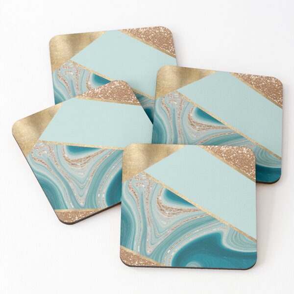 Item preview, Azure water agate II - glitter layers designed and sold by RoseAesthetic.
