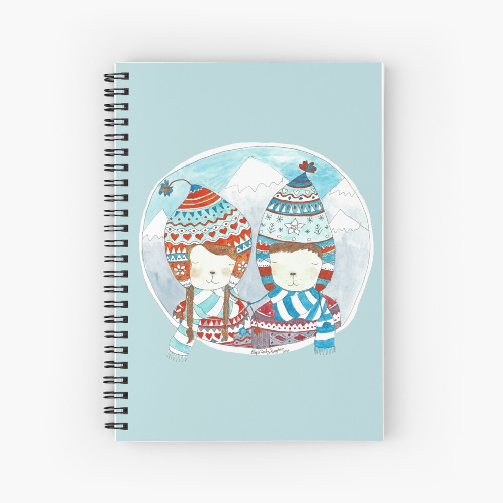 Item preview, Spiral Notebook designed and sold by ElyaPingster.