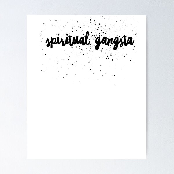 Item preview, Funny cute yoga | Spiritual Gangsta  designed and sold by ETIndustries.