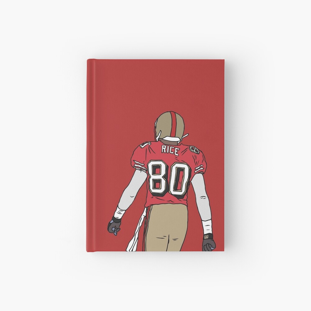 Jerry Rice Back-To Sticker for Sale by RatTrapTees