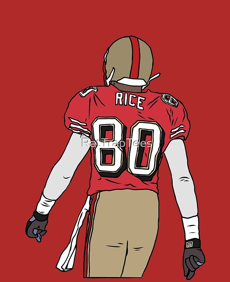 Women 49ers Jerry Rice Black Game Impact Jersey