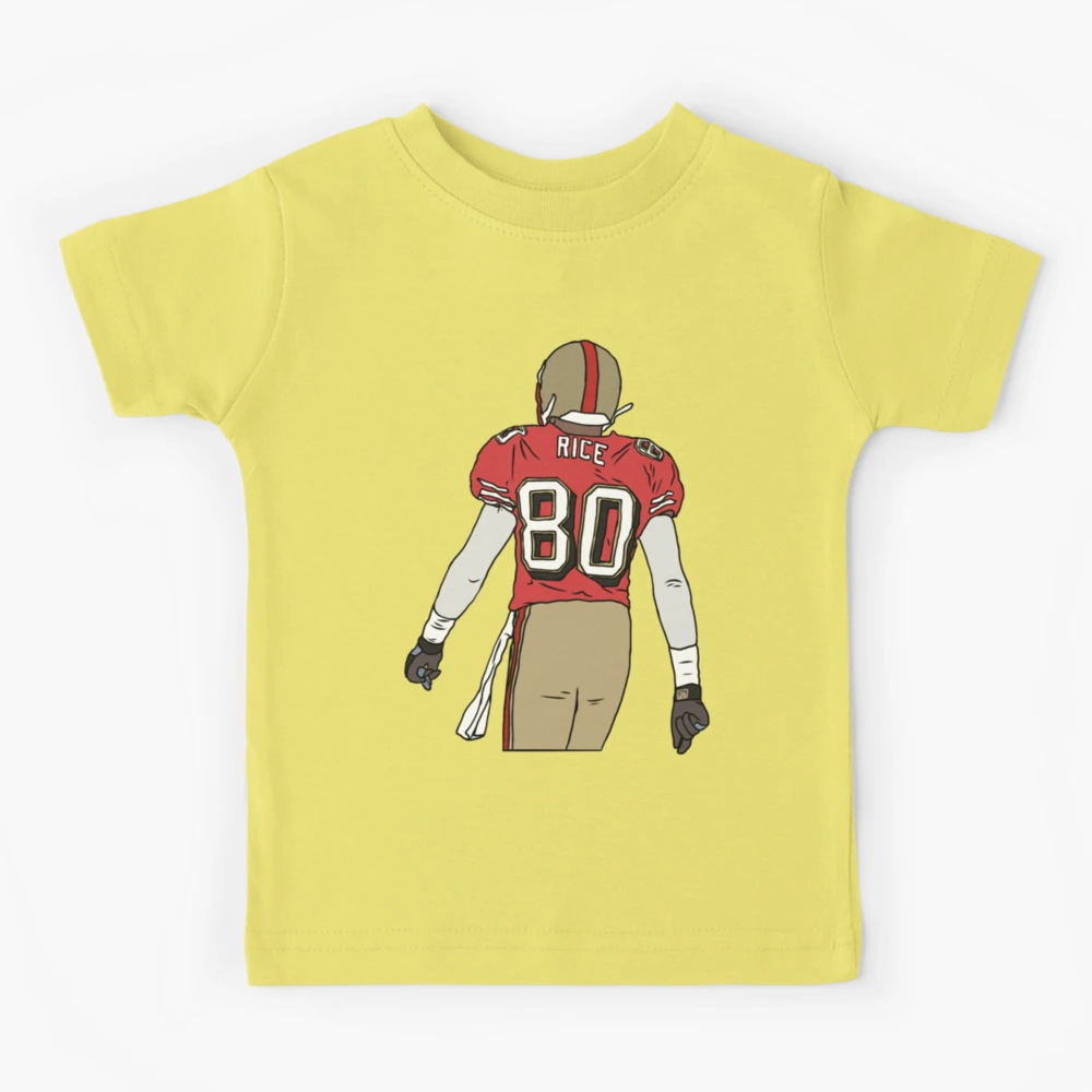 Jerry Rice Back To Kids T Shirt for Sale by RatTrapTees Redbubble