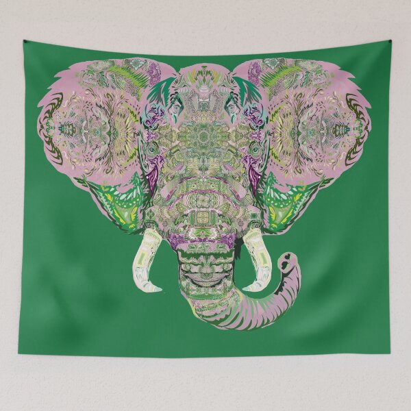 Item preview, Pink Elephant of the East  designed and sold by Shadowsantos.