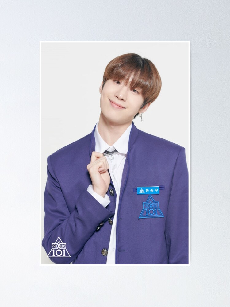 Seungwoo Victon Produce X 101 2 Poster By Voicetbyungchan Redbubble