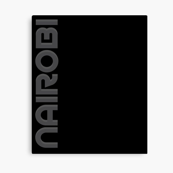 Nairobi Canvas Prints Redbubble