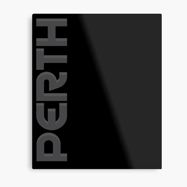 Item preview, Perth Vertical Text designed and sold by designkitsch.