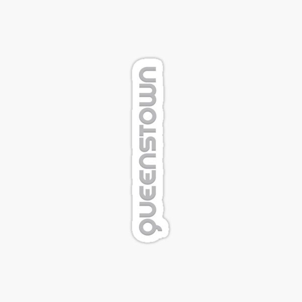 Item preview, Queenstown Vertical Text designed and sold by designkitsch.