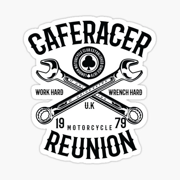 cafe racer Sticker