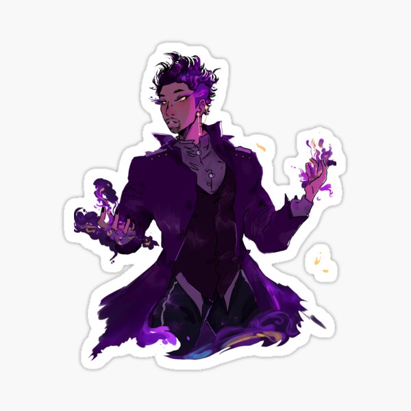 he purble Sticker