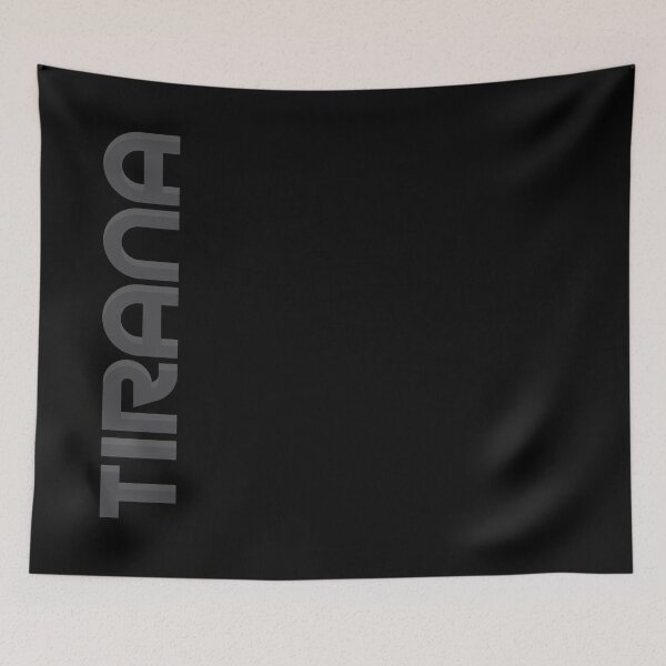 Item preview, Tirana Vertical Text designed and sold by designkitsch.