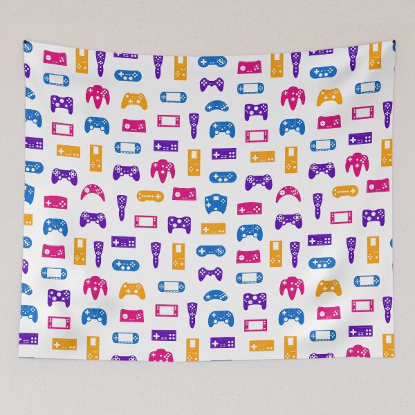 Item preview, Video Games Pattern | Gaming Console Computer Play designed and sold by anziehend.