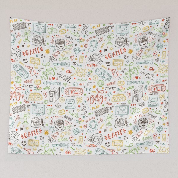 Item preview, Video Games Pattern | Gaming Console Computer Play designed and sold by anziehend.