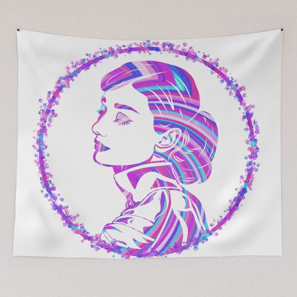 Item preview, Audrey in Flowers  designed and sold by Art-By-Jenna.