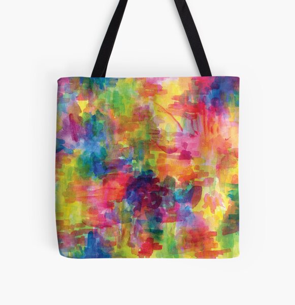 rainbow 002 All Over Print Tote Bag