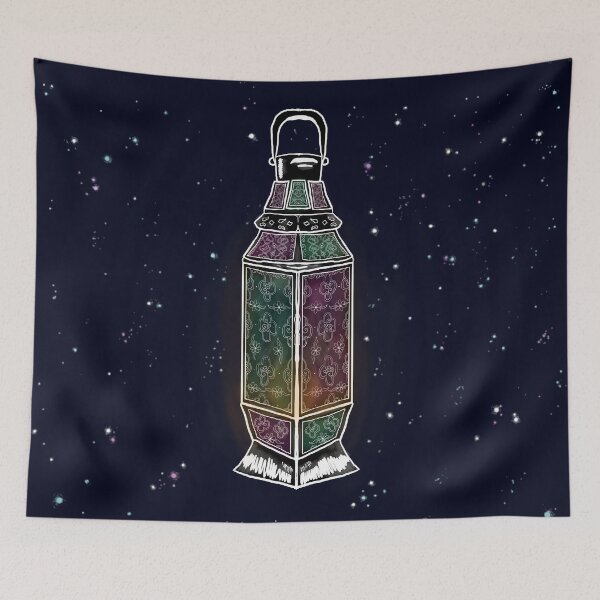 Item preview, A lantern  in space burns brightly designed and sold by Samantha McNeice.