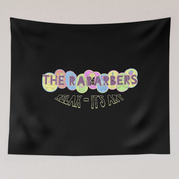 Item preview, The Rabarbers: Relax - It's Art  designed and sold by Human Error Goods.