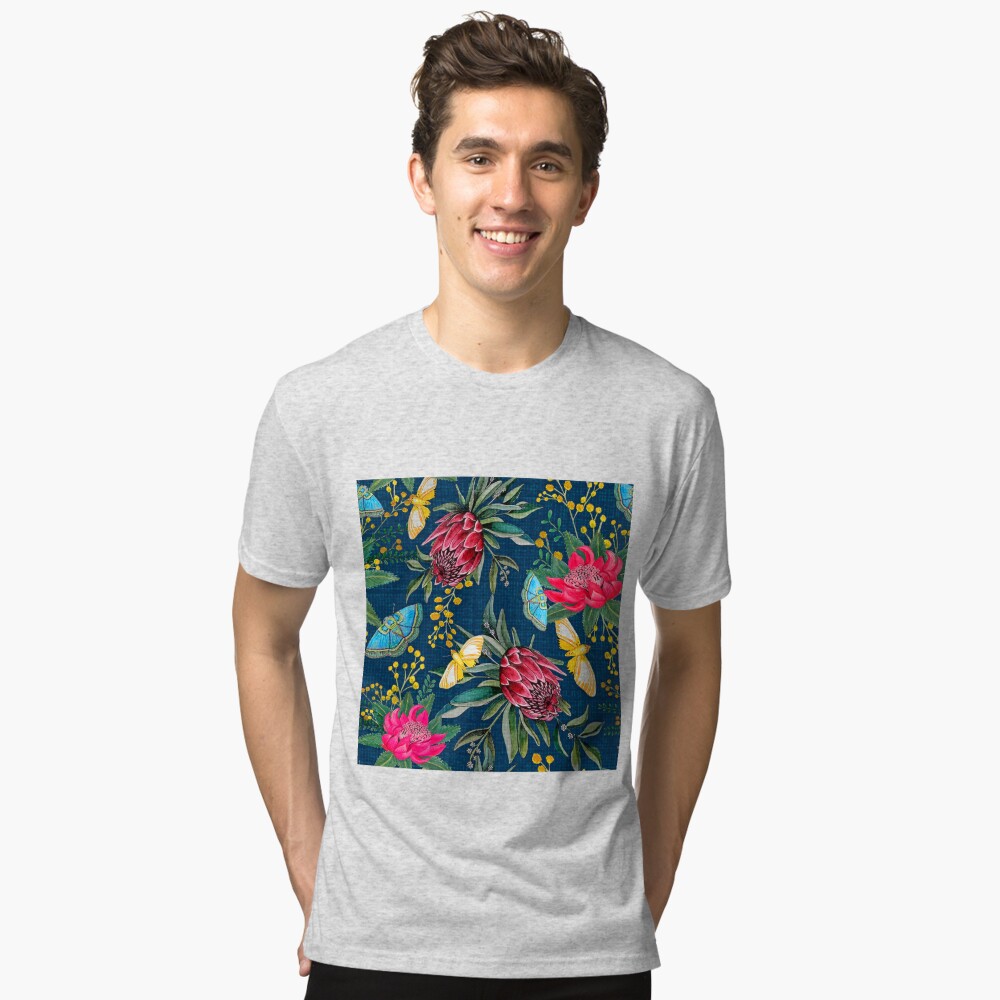 Item preview, Tri-blend T-Shirt designed and sold by MagentaRose.