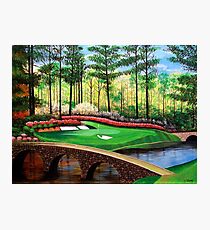 12 AT AUGUSTA Photographic Print
