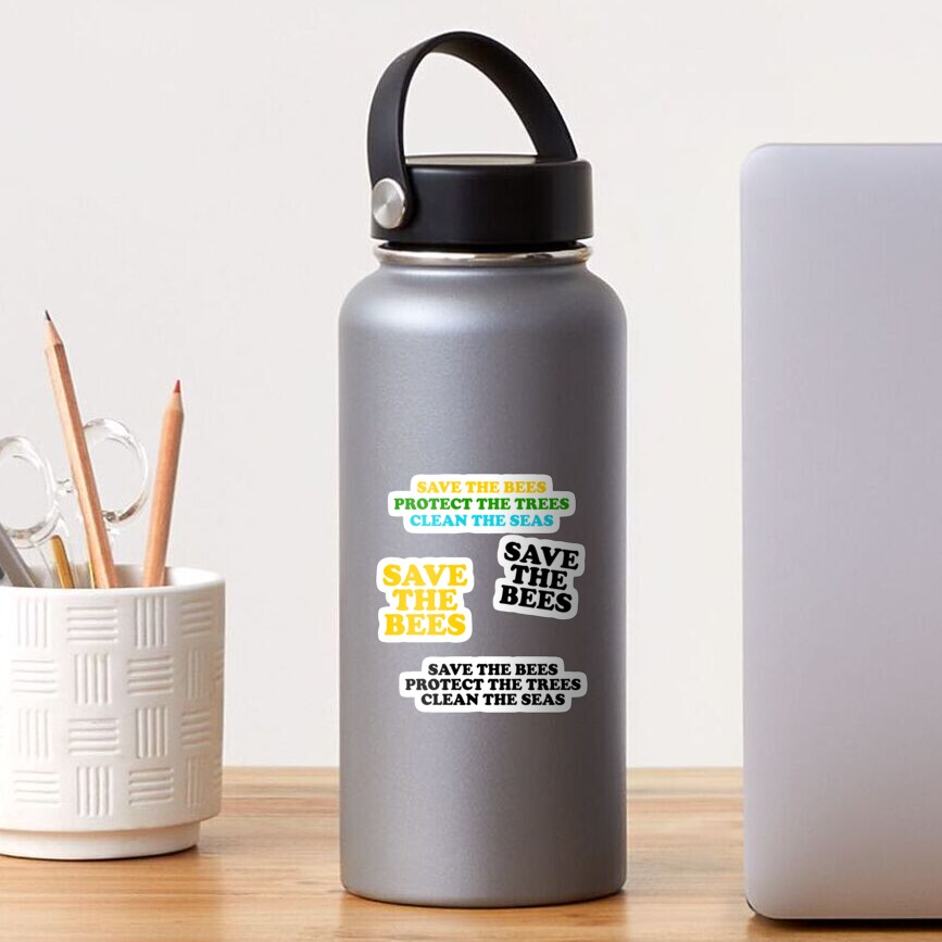 Save the Bees Sticker Pack Sticker