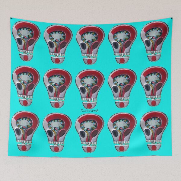 Item preview, enigmatic skulls designed and sold by Diego Manuel Rodriguez.