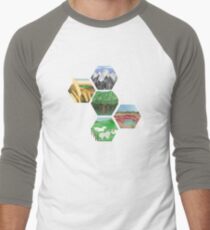 Resourceful Men's Baseball ¾ T-Shirt