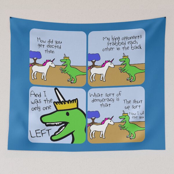 Item preview, Elected (Horned Warrior Friends) designed and sold by jezkemp.