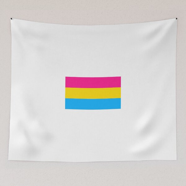 Item preview, Pansexual Flag print LGBTQ Pride Gift Idea designed and sold by phoxydesign.
