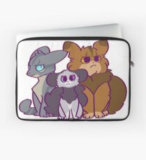 The Three Chibis Laptop Sleeve