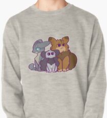 The Three Chibis Pullover Sweatshirt